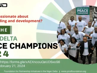 PIND Niger Delta Peace Champions 2024 for Youth Leaders (How To Apply)