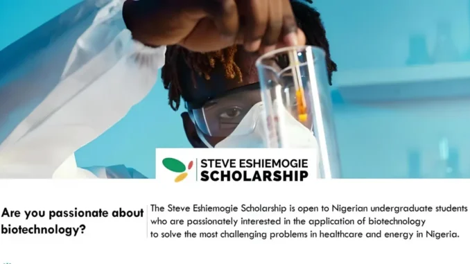 Steve Eshiemogie Scholarship 2024: Empowering Nigerian Students