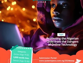 SystemSpecs 2024 Essay Contest for Young Nigerian Students - Apply Now!