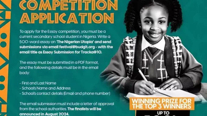 Participate in Tracka's 2024 Essay Competition for Secondary School Students